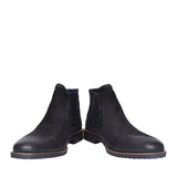 Mens Santos Slip On Ankle Boot In Black