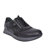Ladies H-vicky 752002 Trainer In Blk Leather