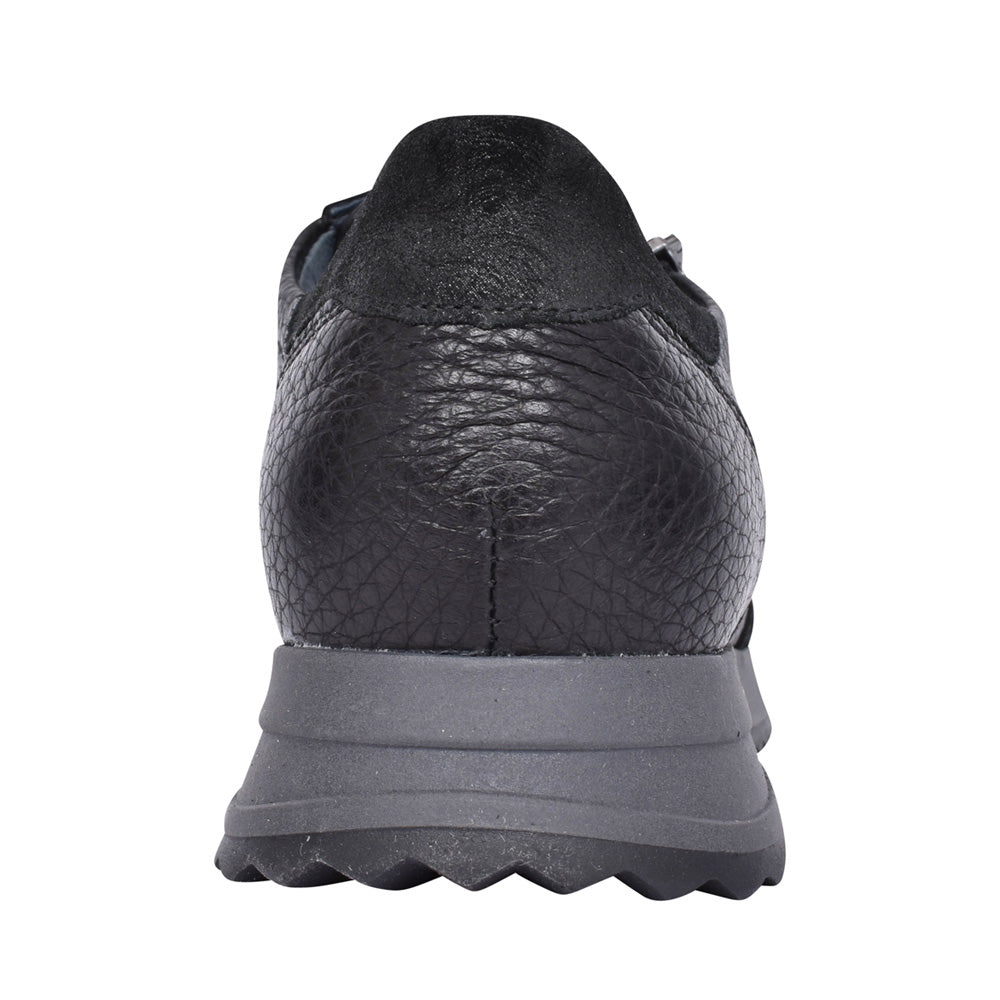 Ladies H-vicky 752002 Trainer In Blk Leather