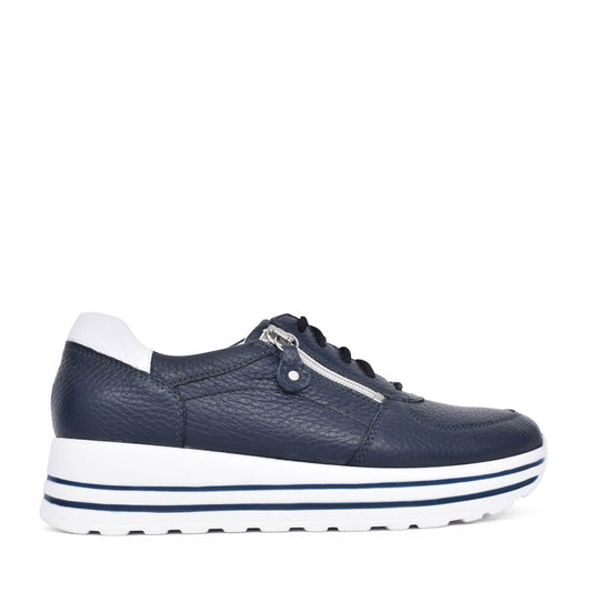 Ladies H-lana 758009 Trainer In Navy