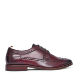 Mens Havisham Laced Shoe In Burgandy