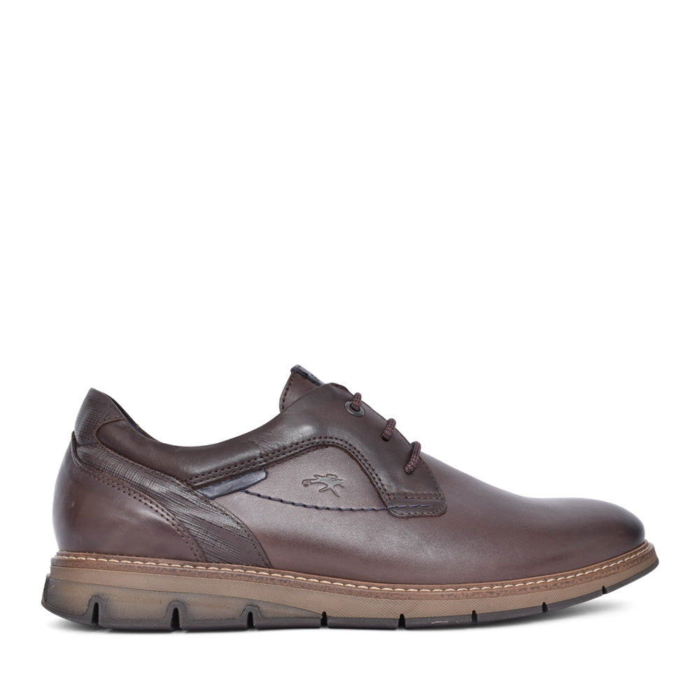 Mens F0979 Kiro Laced Shoe In Cafe