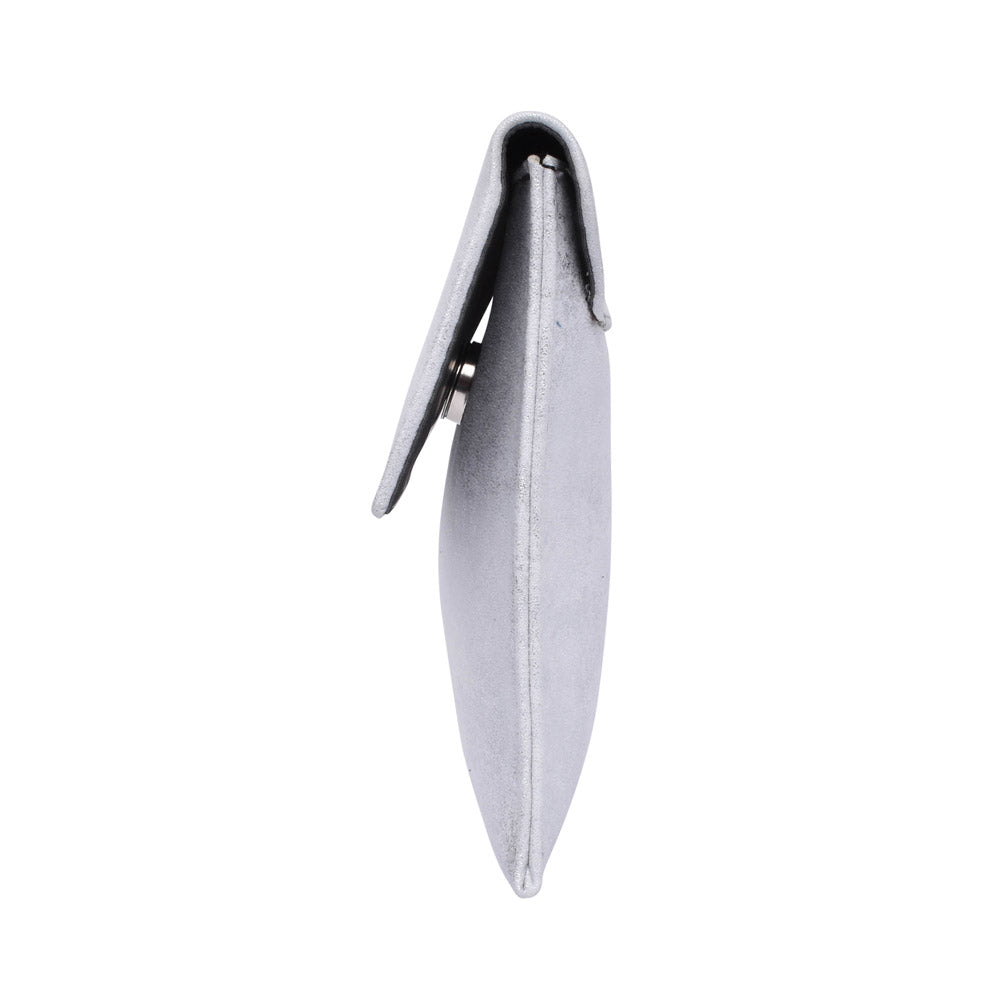 Ladies Bl017 Clutch Bag In Silver