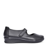 Ladies Hope Henley Leather D-fit Mary Jane Shoe In Black