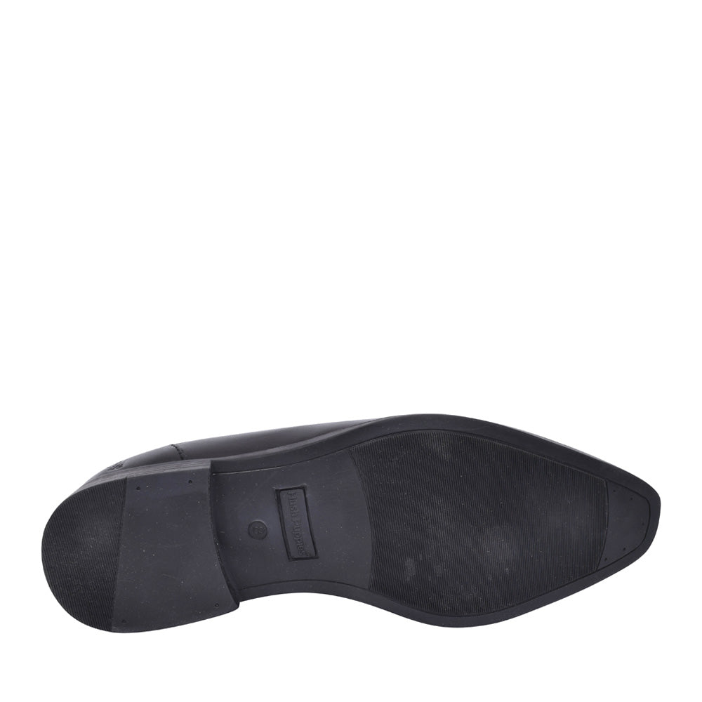 Boys Ezra Laced Shoe In Black