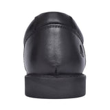 Boys Tim Leather Laced Shoe In Black