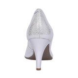 Ladies 5897 G-fit Court Shoe In Silver