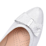 Ladies 5897 G-fit Court Shoe In Silver