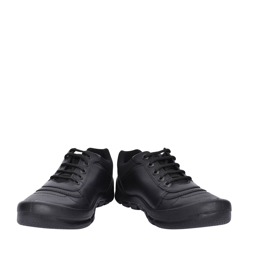 Boys Rhino Sherman Leather Velcro Shoe In Kids F Fit