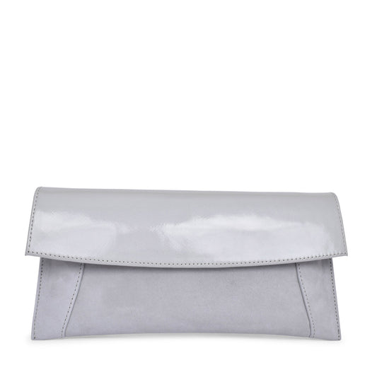 Ladies T1 Clutch Bag In Grey
