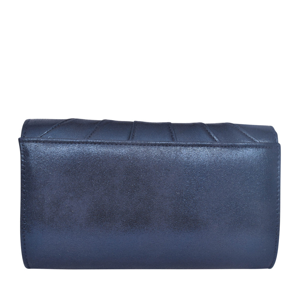 Ladies Aria Ulg019 Clutch Bag In Navy