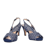 Ladies Uls262 Natalia Court Shoe In Navy