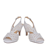 Ladies Uls262 Natalia Court Shoe In White