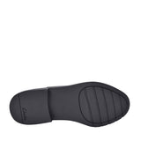 Girls Aubrie Tap Black Leather Brogue In Kids G Fit