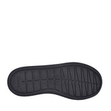Boys Black Leather Velcro Shoe In Kids G Fit
