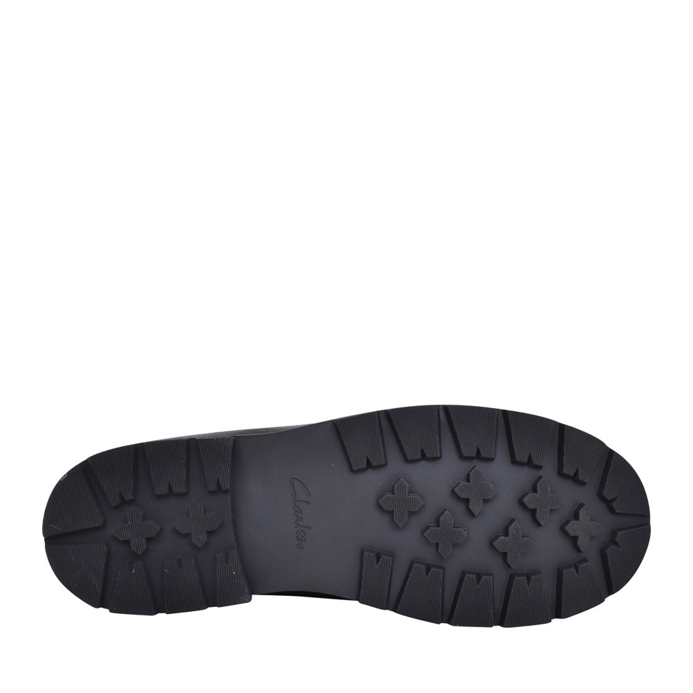 Girls Prague Brill Black Leather Shoe In Kids G Fit