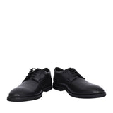 Mens Un Hugh Lace Leather G-fit Shoe In Blk Leather