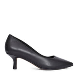 Ladies Violet55 Rae Leatherd-fit Court Shoe In Black