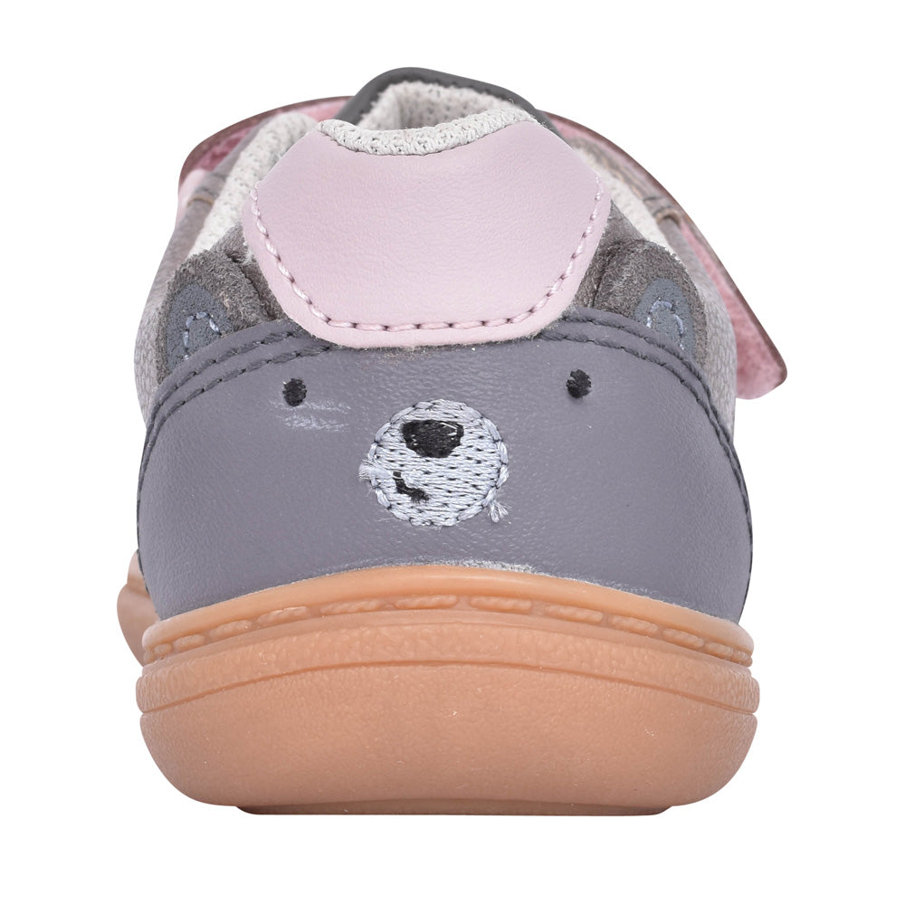 Girls Flash Print Pink Combi Shoe In Kids F Fit