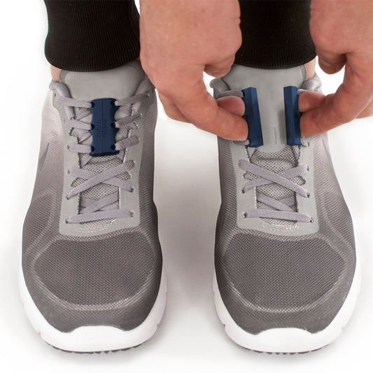 Zubits Medium Strength Magnetic Laces In Navy