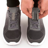 Zubits Medium Strength Magnetic Laces In Grey