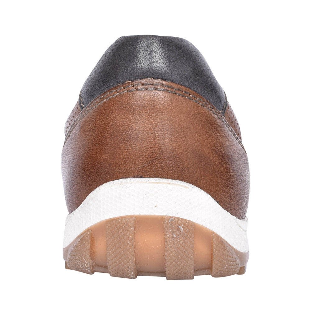 Mens Sage Slip On Shoe In Whiskey