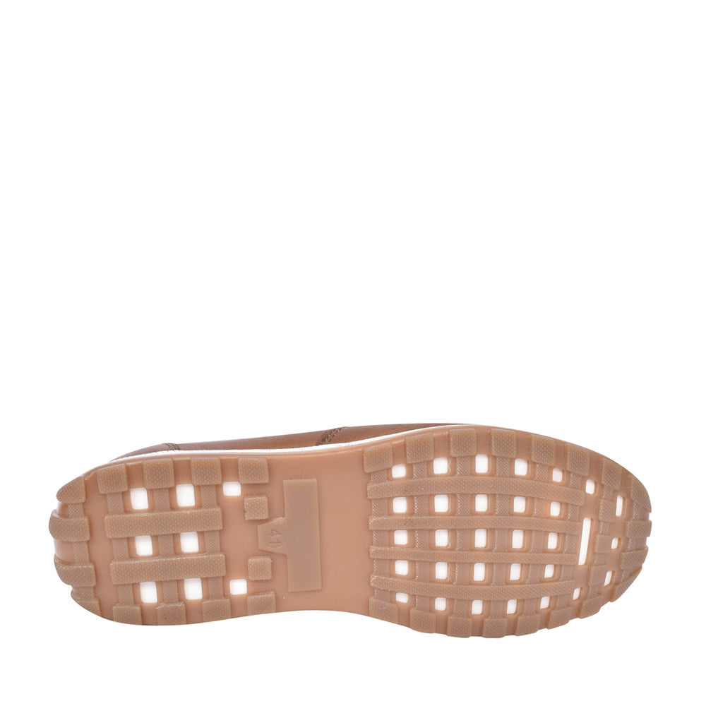 Mens Sage Slip On Shoe In Whiskey