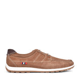 Mens Sutton Nubuck Shoe In Chestnut