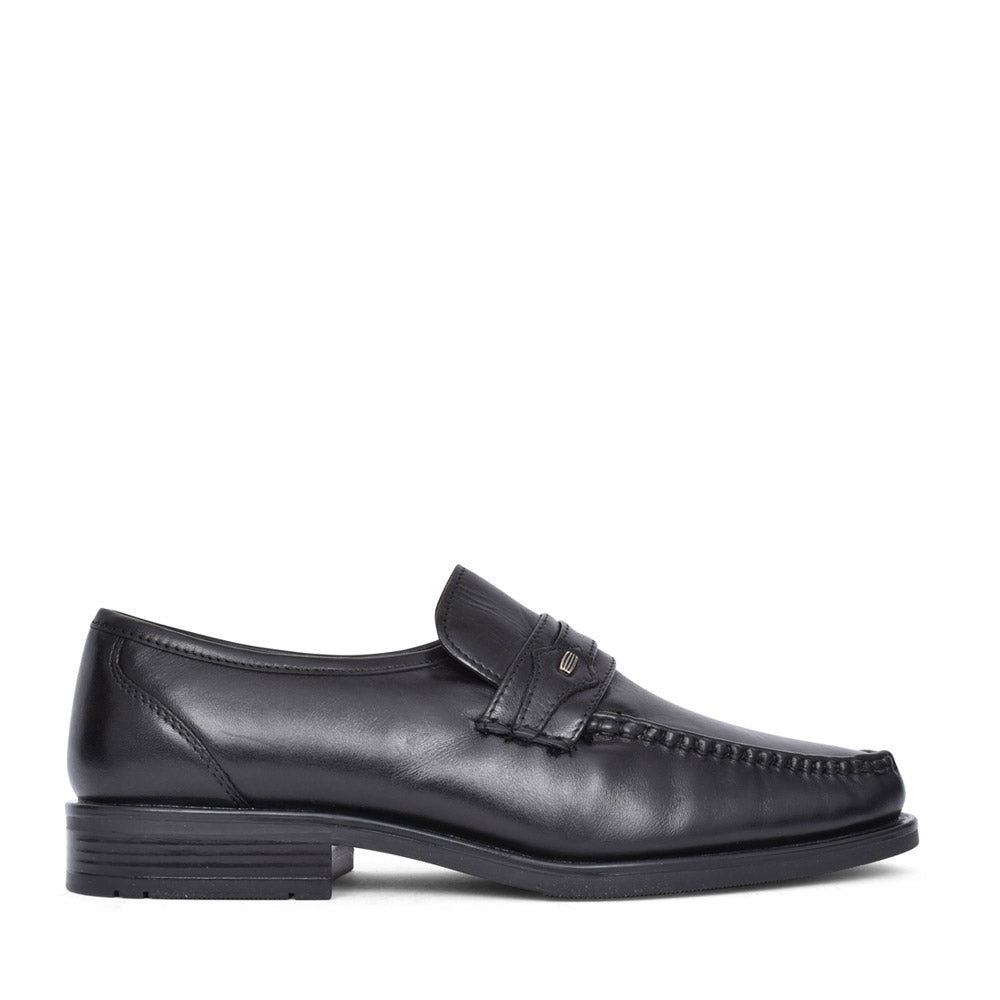 Mens Dermot Slip On Shoe In Black