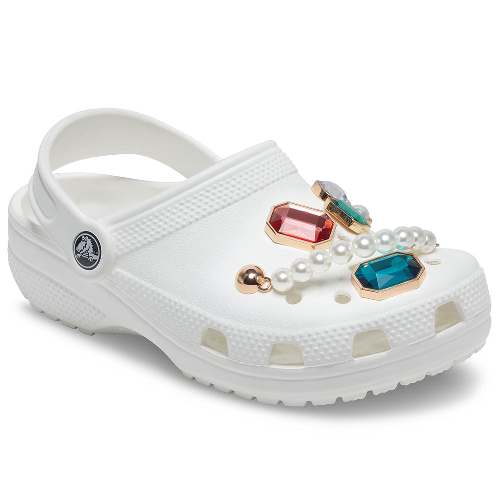 Deep Colour Gem 5 Pack Jibbitz Charms In Multi-colour