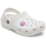Pretty Purple Flower Jibbitz Charm In Purple