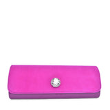 Ladies T20 Diamante Clutch Bag In Hot Pink