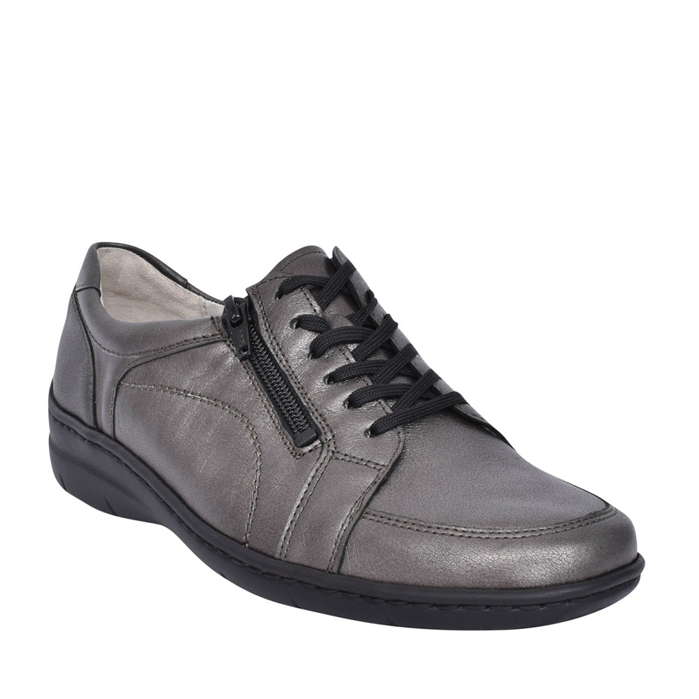Ladies 931003 Hania Laced Shoe In Metallic