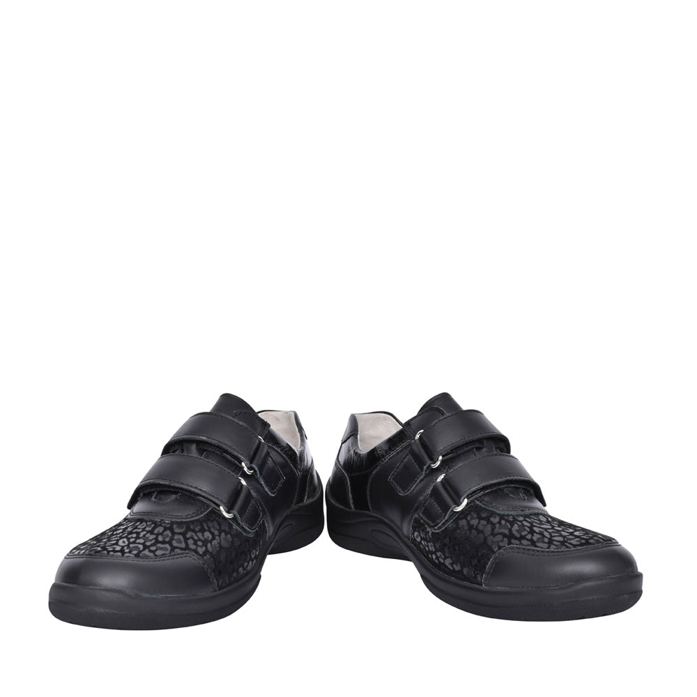 Ladies 312h01 Hesna Velcro Shoe In Black