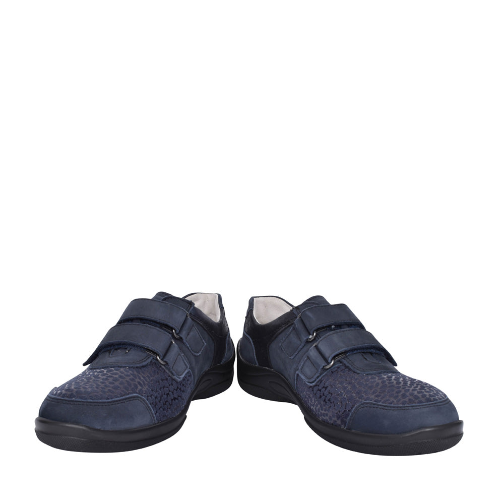 Ladies 312h01 Hesna Velcro Shoe In Navy