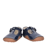 Girls Tiny Beat Navy Patent Shoe In Kids F Fit