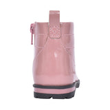 Girls Dabi Lace Pink Patent Boot In Kids G Fit