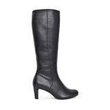 Ladies 95.858 Maybe S. Long Leg Medium Heel Boot In Black