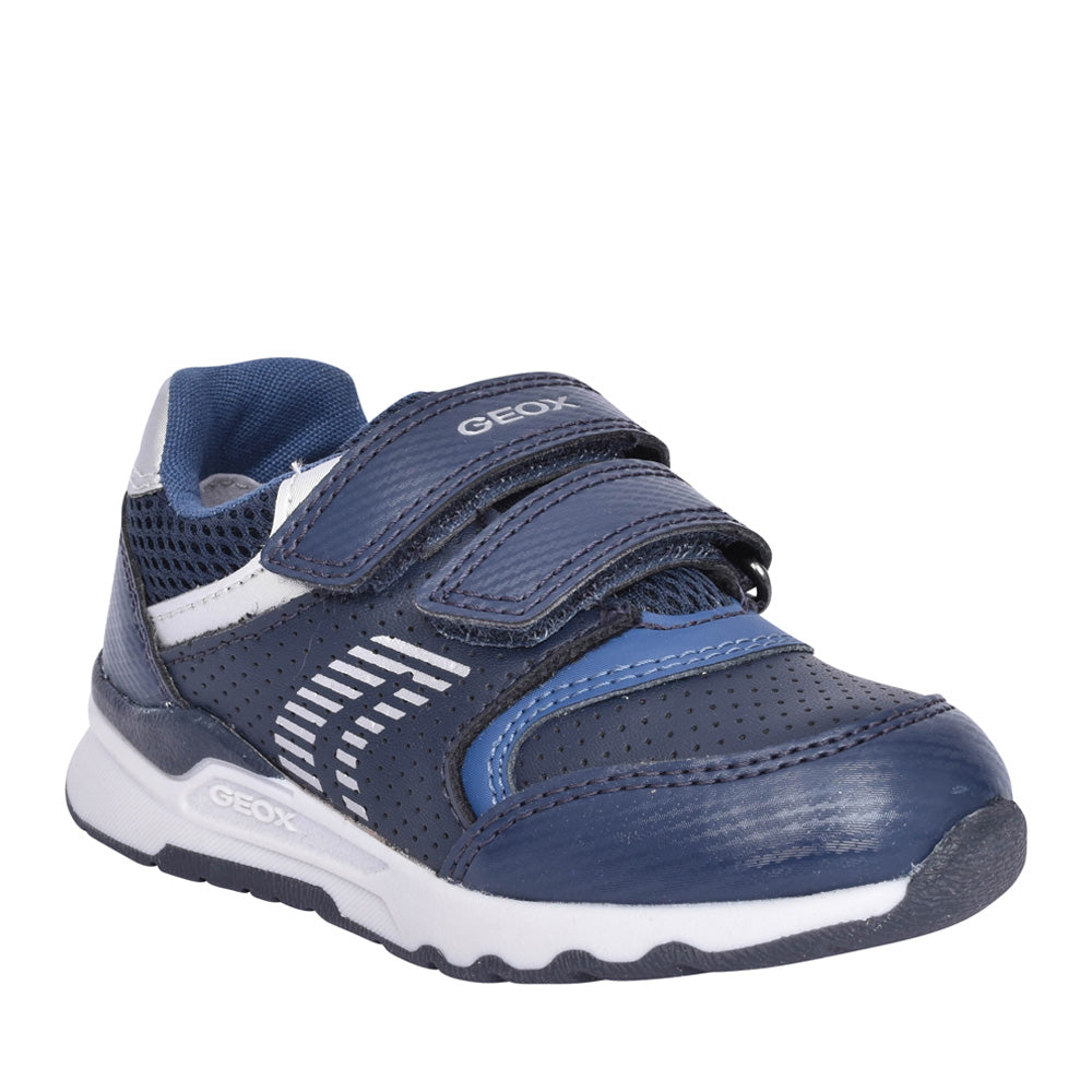 Boys B264ya Pyrip Velcro Trainer In Navy