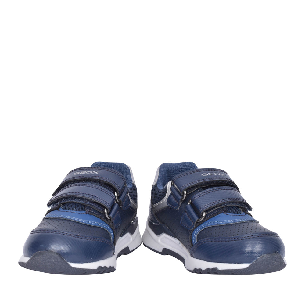 Boys B264ya Pyrip Velcro Trainer In Navy