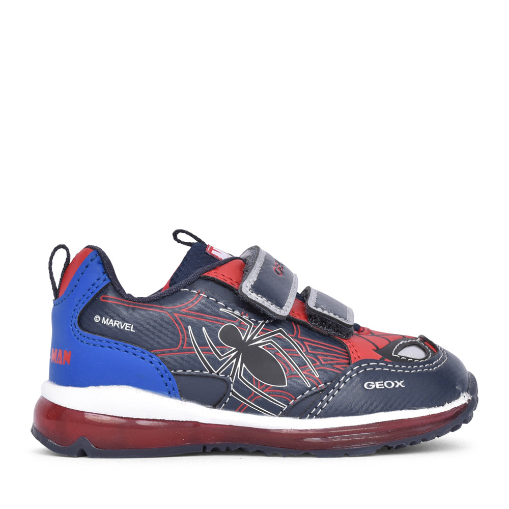 Boys B2684a Todo Velcro Trainer In Navy