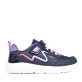 Girls J16dla Aril Velcro Trainer In Navy