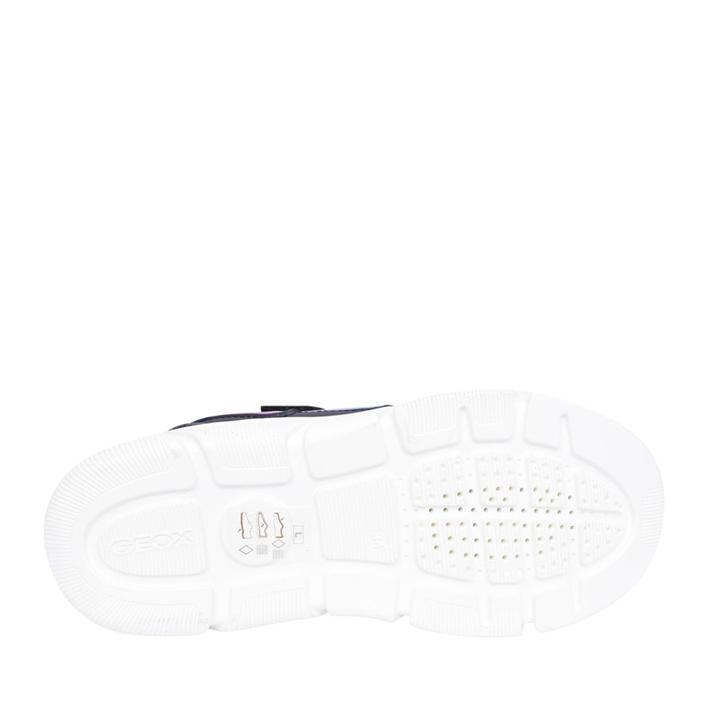 Girls J16dla Aril Velcro Trainer In Navy
