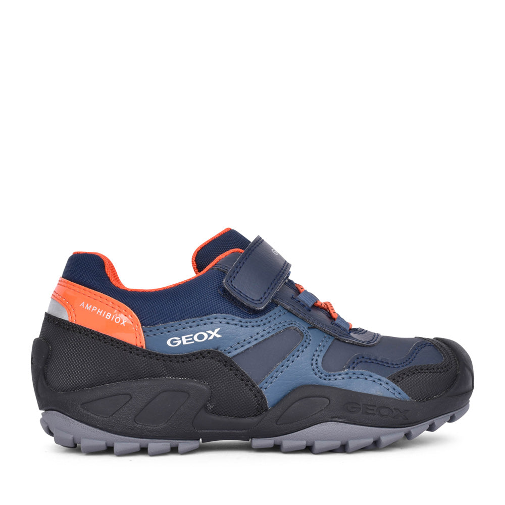 Boys J261wc New Savage Velcro Trainer In Navy