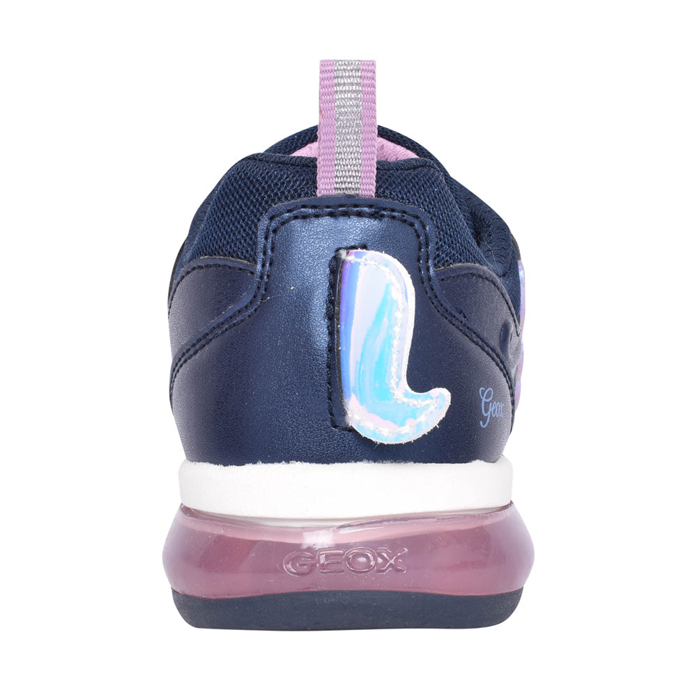 Girls J268vbspaceclub Velcro Trainer In Navy