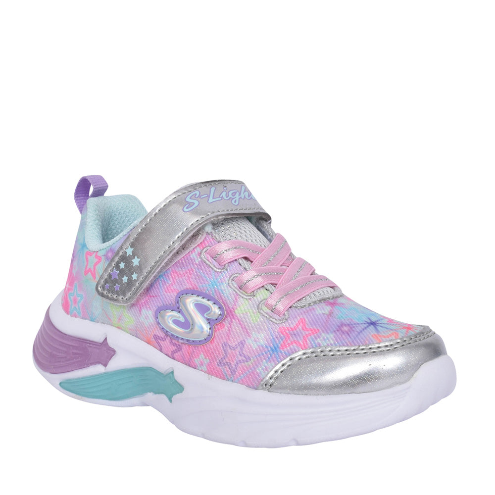 Girls 302324n Star Sparks Trainer In Silver