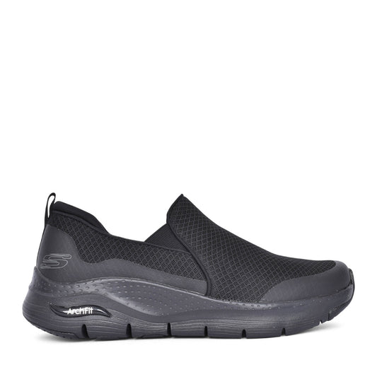 Mens 232043 Banlin Slip-on Trainer In Black