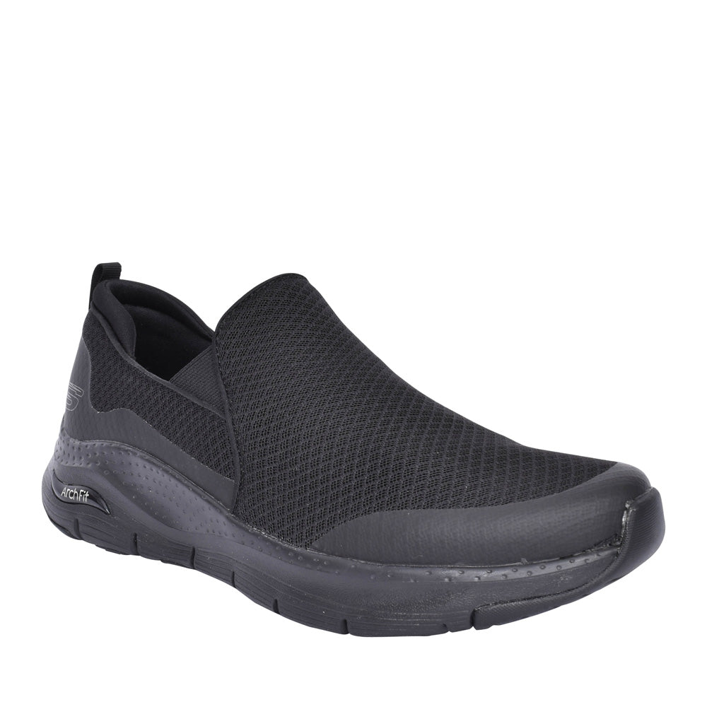 Mens 232043 Banlin Slip-on Trainer In Black