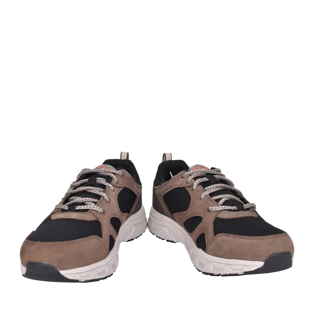Mens 237348 Sunfair Laced Trainer In Brown