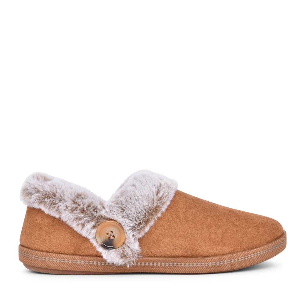 Ladies 167219 Fresh Toast Slipper In Tan
